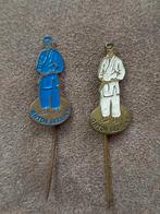 Speldjes Anton Geesink - judo, Verzamelen, Speldjes, Pins en Buttons, Ophalen of Verzenden, Gebruikt