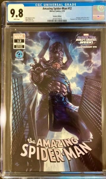Amazing Spider-man #12 CGC 9.8 (2019) Galactus cover beschikbaar voor biedingen