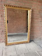 Antieke Spiegel met Gouden Lijst, Ophalen, Gebruikt, 100 tot 150 cm, 75 tot 100 cm