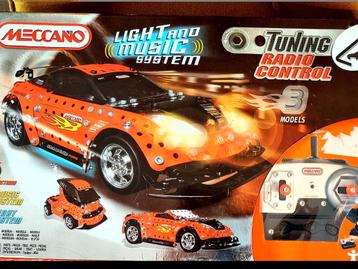 Meccano Tuning RC Auto – 3-in-1 bouwset met licht & muziek beschikbaar voor biedingen