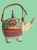 Harumoto~Theepotje~Olifant~Antieke Theepot~Olifantje~Japan, Antiek en Kunst, Antiek | Keramiek en Aardewerk, Ophalen of Verzenden