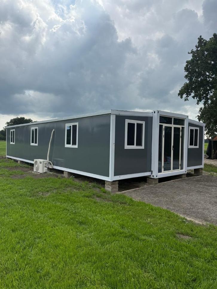 Nieuwe woonunit 72+ m2 inclusief levering & maatwerk, Zakelijke goederen, Machines en Bouw | Keten en Containers, Ophalen