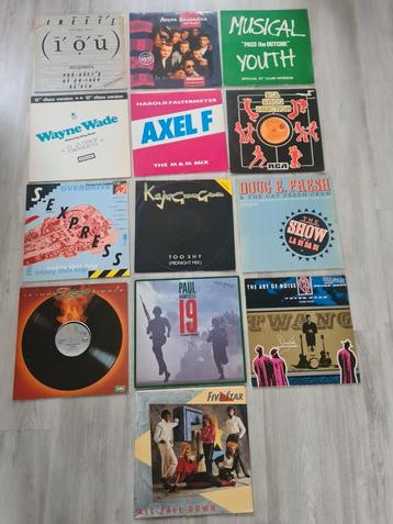 Disco singles 12 inch versions 13 stuks beschikbaar voor biedingen