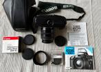 Canon EOS 100 spiegelreflex met toebehoren, Audio, Tv en Foto, Fotocamera's Analoog, Ophalen of Verzenden, Gebruikt, Spiegelreflex