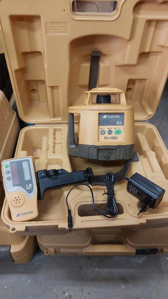 Topcon RL-H3C bouwlaser, Hobby en Vrije tijd, Overige Hobby en Vrije tijd, Zo goed als nieuw, Ophalen of Verzenden