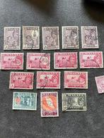 Vintage Malaya postzegels nu Maleisië vóór 1963, Ophalen of Verzenden