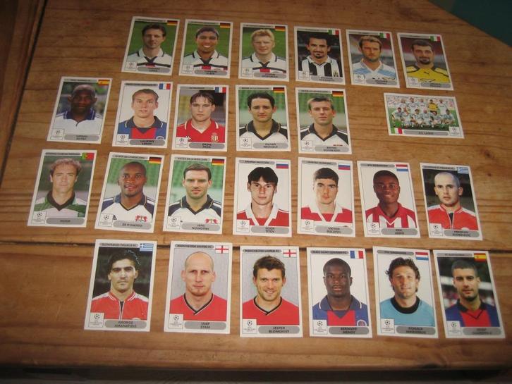 panini plaatjes champions leaque 2000, Hobby en Vrije tijd, Stickers en Plaatjes, Zo goed als nieuw, Meerdere plaatjes, Ophalen of Verzenden