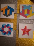 Floris 2025 "Magic Geometry" 1 t/m 4 ( Acryl On Canvas ), Antiek en Kunst, Ophalen of Verzenden