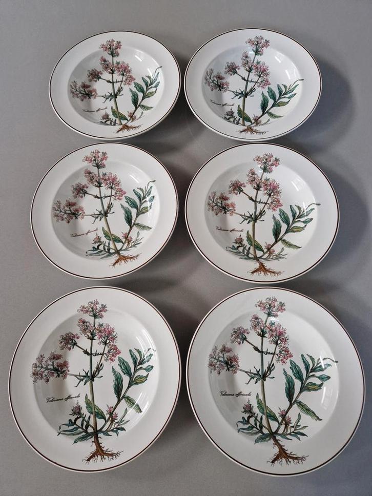 Diepe borden Villeroy en Boch Botanica, 12 beschikbaar, Huis en Inrichting, Keuken | Servies, Zo goed als nieuw, Bord(en), Overige stijlen