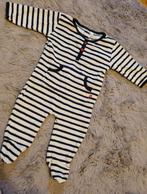 Baby box pakje pyjama zacht navy wit strepen 56, Gebruikt, Ophalen of Verzenden, Jongetje, Pakje