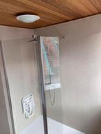 Inloop douchewand met draaideel inclusief stabilisatiestang, Ophalen, Gebruikt, Douche