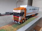 Scania met koeltrailer l.e.jones