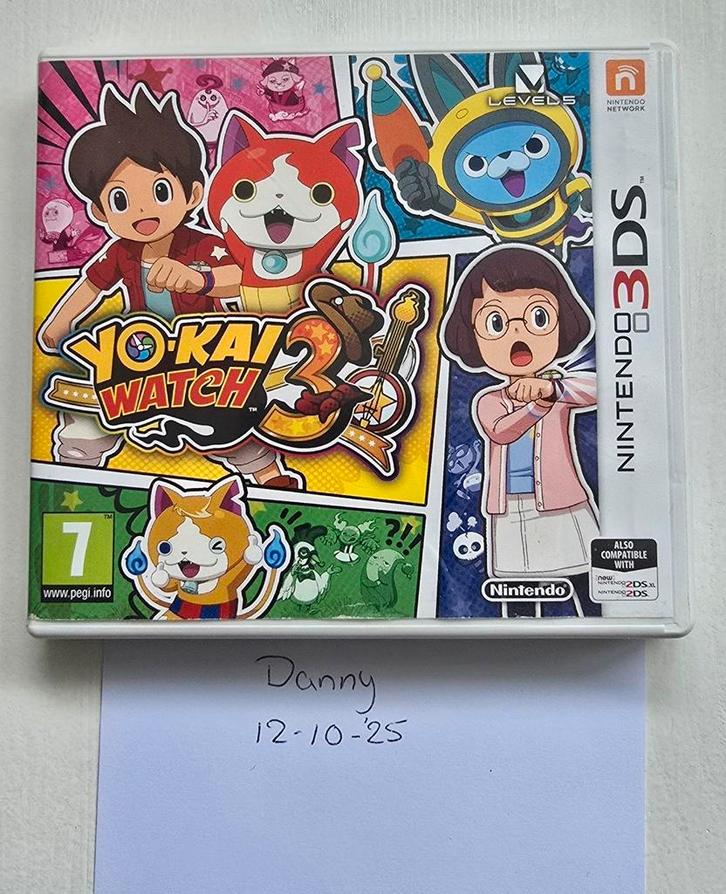YO-KAI WATCH 3, Spelcomputers en Games, Games | Nintendo 2DS en 3DS, Zo goed als nieuw, Avontuur en Actie, 1 speler, Vanaf 12 jaar