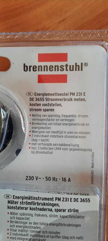 Brennenstuhl Energiemeter PM 231 E beschikbaar voor biedingen