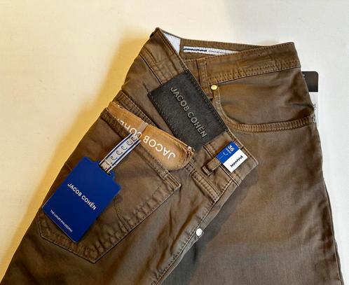 #3659. Khaki bruine zomerjeans van Jacob Cohen. Maat 36, Kleding | Heren, Spijkerbroeken en Jeans, Nieuw, W36 - W38 (confectie 52/54)