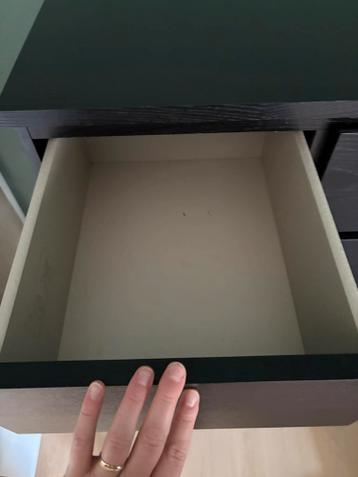 IKEA MALM ladekast 6 lades zwartbruin - afbeelding 5