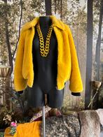 Piombo gele Teddy bomber - Maat XS, Bomber, Piombo, Geel, Ophalen of Verzenden