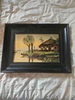 Antiek schilderij  van  A.Lanting, Antiek en Kunst, Kunst | Schilderijen | Klassiek, Ophalen