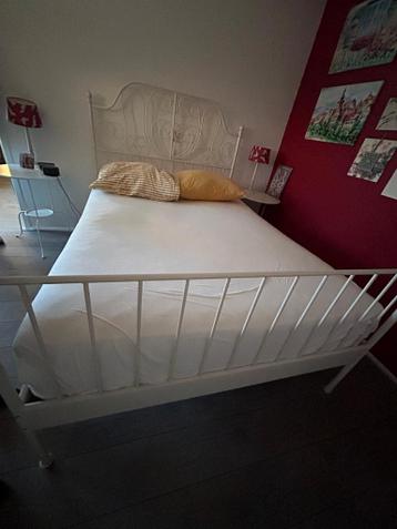 Ikea Leirvik Bedframe 160x200 - Wit - afbeelding 4