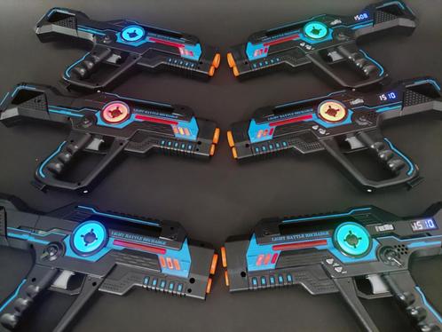 Lasergame set te huur - €6,50 per Lasergun_Verzenden mogelij, Hobby en Vrije tijd, Feestartikelen | Verhuur, Zo goed als nieuw