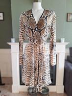 Hale Bob slangenprint wikkel jurk M bruin zwart wit gratis v, Kleding | Dames, Jurken, Verzenden, Zwart, Maat 42/44 (L), Zo goed als nieuw