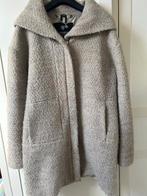 jas met rits en capuchon, Kleding | Dames, Jassen | Winter, Maat 38/40 (M), Beige, Ophalen of Verzenden, Gedragen