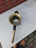 Antieke Koetslamp Kaars Verlichting - 48cm, Ophalen of Verzenden