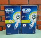 2 st. Elektrische tandenborstel oral b pro 600 nieuw, Ophalen of Verzenden, Nieuw, Tandenborstel