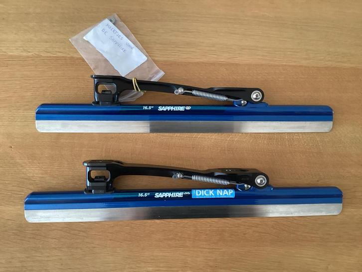 Viking Sapphire Klapschaatsen - Maat 16.5, Sport en Fitness, Schaatsen, Gebruikt, Noren, Viking, Klapschaats, Ophalen of Verzenden