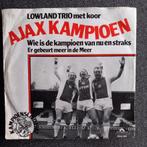 lowland trio-ajax kampioen, Cd's en Dvd's, Vinyl Singles, Nederlandstalig, Gebruikt, Ophalen of Verzenden, 7 inch
