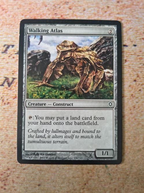 Walking Atlas, Hobby en Vrije tijd, Verzamelkaartspellen | Magic the Gathering, Zo goed als nieuw, Losse kaart, Ophalen of Verzenden