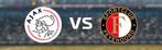 2kaarten Ajax-Feyenoord, Tickets en Kaartjes, Sport | Voetbal, Twee personen, September