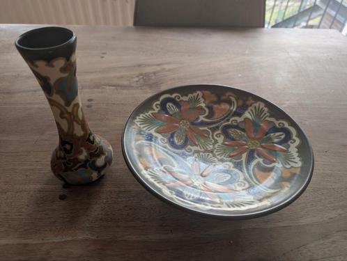 Regina & Ivora Gouda Set - Art Nouveau, Antiek en Kunst, Antiek | Keramiek en Aardewerk, Ophalen of Verzenden