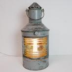 Koperen scheepslamp met nieuwe bedrading., Verzamelen, Ophalen of Verzenden, Zo goed als nieuw, Motorboot of Zeilboot, Gebruiksvoorwerp