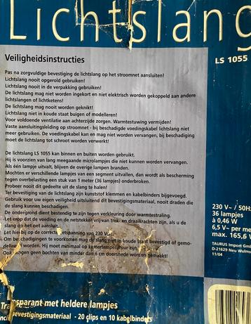 Lichtslang 10 meter - Nieuw! beschikbaar voor biedingen