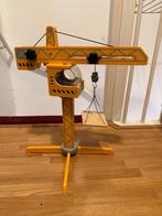Hape Houten Hijskraan - Speelgoed, Ophalen of Verzenden, Zo goed als nieuw, Jongen of Meisje