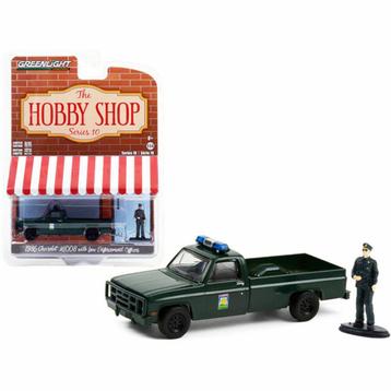 1986 Chevrolet M1008 met figuurtje van Greenlight 1/64 beschikbaar voor biedingen