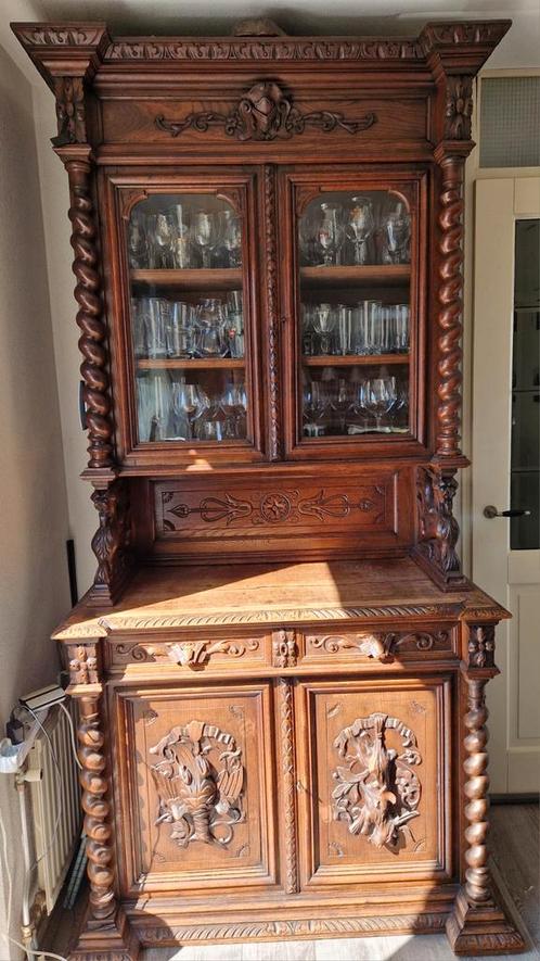 Franse Jachtkast, Huis en Inrichting, Kasten | Buffetkasten, Gebruikt, 200 cm of meer, 100 tot 150 cm, 25 tot 50 cm, Met lade(s)