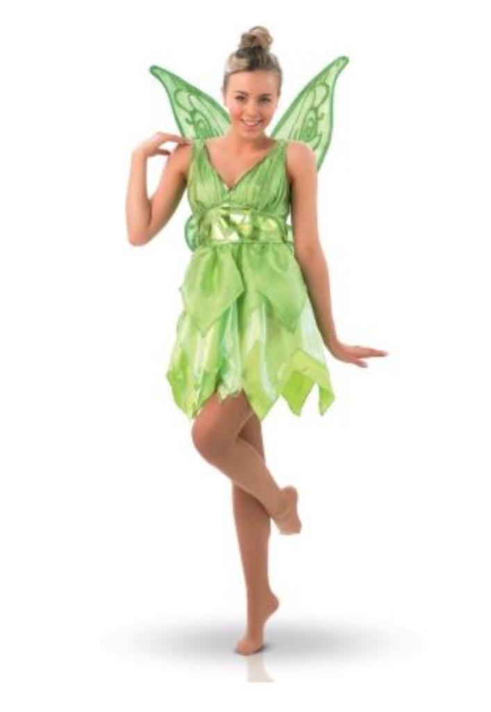 Prachtige Tinkerbell jurk met vleugels mt L, Kleding | Dames, Carnavalskleding en Feestkleding, Nieuw, Kleding, Maat 42/44 (L)