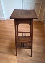 Antieke eiken plantentafel / piedestal – 1920 – 85cm hoog, Ophalen of Verzenden