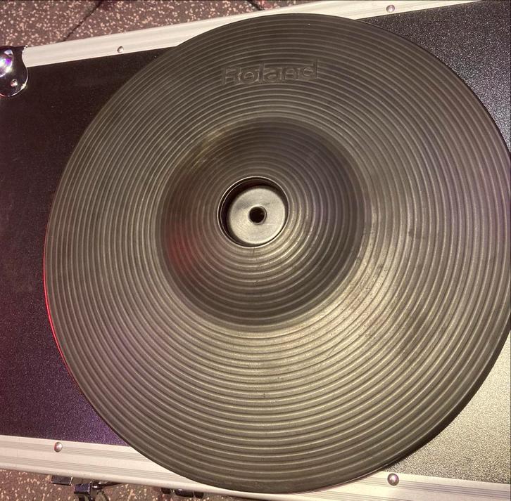 Roland CY-12R/C V-Drums Ride/Crash Bekken, Muziek en Instrumenten, Drumstellen en Slagwerk, Gebruikt, Roland, Elektronisch, Ophalen of Verzenden