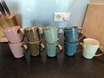 Xenos Koffiekopjes - 9 stuks, Huis en Inrichting, Keuken | Servies, Keramiek, Ophalen of Verzenden, Zo goed als nieuw, Effen