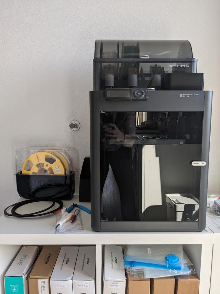 3D print service (Bambu p1s / Bambu A1 mini / Ender 3v2), Computers en Software, 3D Printers, Zo goed als nieuw, Ingebouwde Wi-Fi