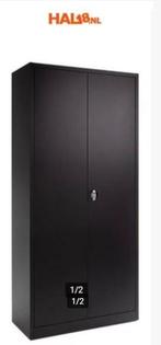 Draaideurkast | 2 Deurs kast NIEUW ZWART, 100 tot 150 cm, 1 of 2 laden, Nieuw, Ophalen of Verzenden