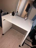 Make up tafeltje/ bureau op wieltjes, Ophalen, Met wielen, Gebruikt, Bureau