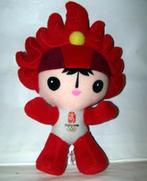 Originele mascotte Olympische Spelen Peking. Nwst., Ophalen of Verzenden, Zo goed als nieuw, Overige sporten, Beeldje of Poppetje