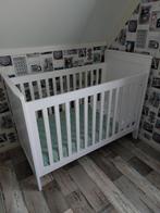 Wit ledikant matrasmaat 60x120, Kinderen en Baby's, Babywiegjes en Ledikanten, Ophalen, Gebruikt, Ledikant