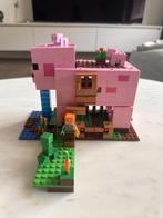 Lego MineCraft - Het varkenshuis (21170), Ophalen of Verzenden, Gebruikt, Complete set, Lego