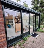Serre: hr++ glazen puien, schucokozijnen, kunststof dak, Tuin en Terras, Overkappingen, Ophalen, Gebruikt, Serre