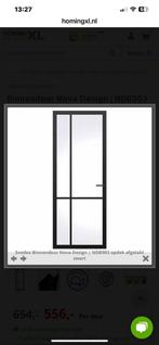 Svedex binnendeuren 1x zwart met rookglas 2x alpine wit., Nieuw, 80 tot 100 cm, Hout, Ophalen